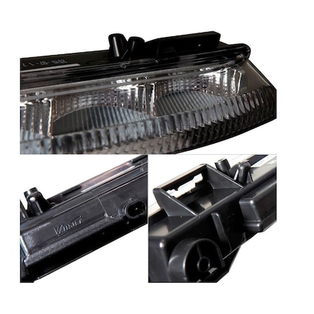 Winjet Day Time Running Light - Clear CDRWJ-0571-C